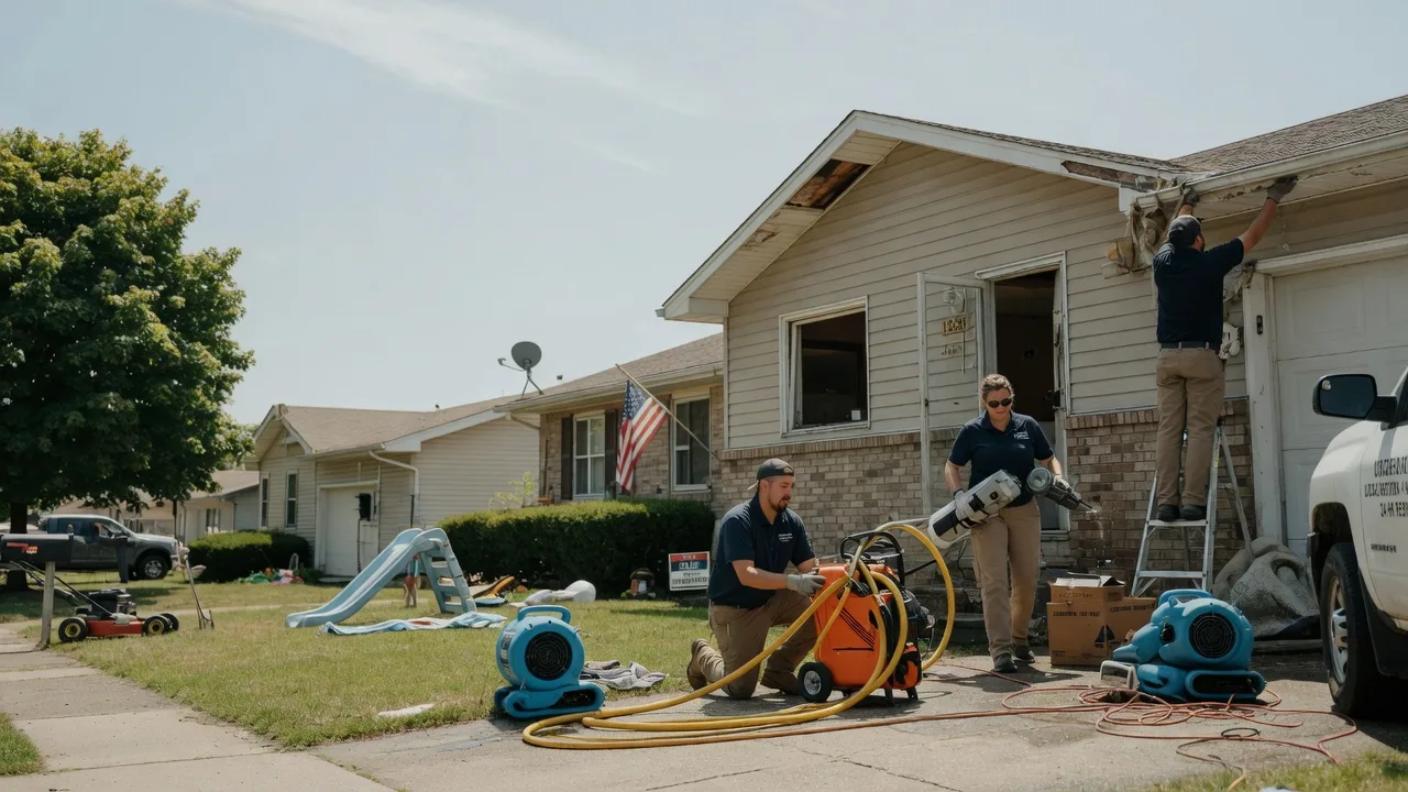 Water Damage Restoration in Oakwood, IL near me